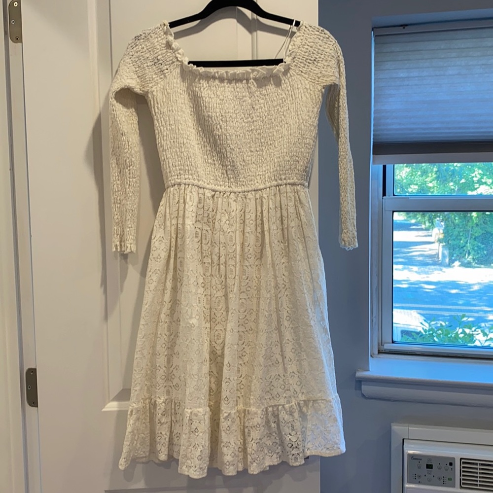 Endless Rose smock ivory dress size small